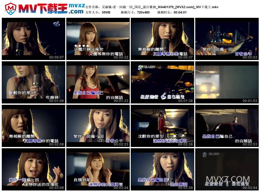 吴淑敏-爱一回痛一回_国语_流行歌曲_MA401375